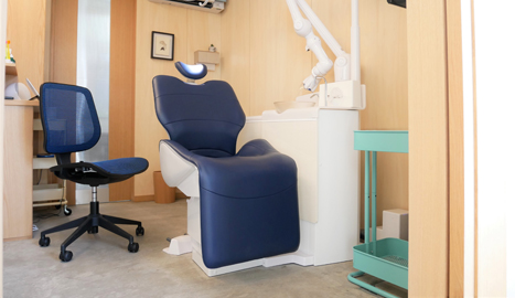 中央区梅光園・てる歯科口腔外科オフィス・診療室は「完全個室」